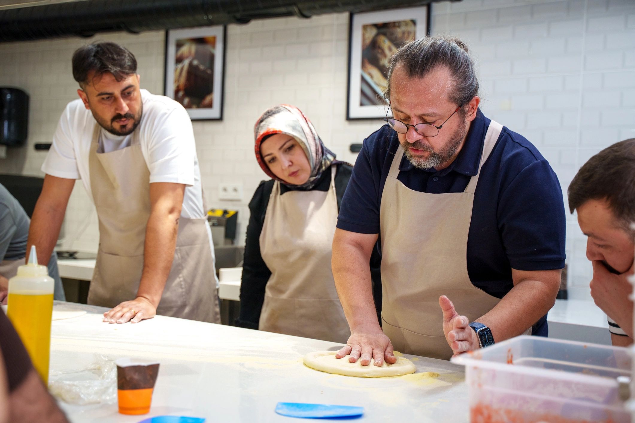 artisan bakery interior warm atmosphere